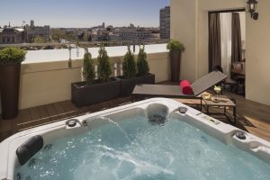 hoteles con piscina privada en Madrid